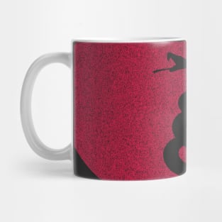 Minimalist Gadsden Sun Snake Mug